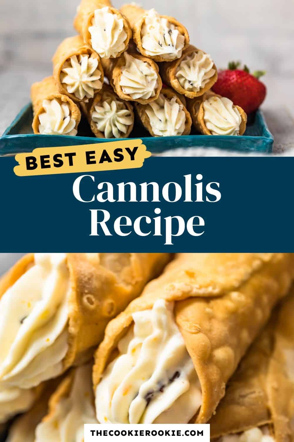 Easy Cannoli Recipe The Cookie Rookie® 8562