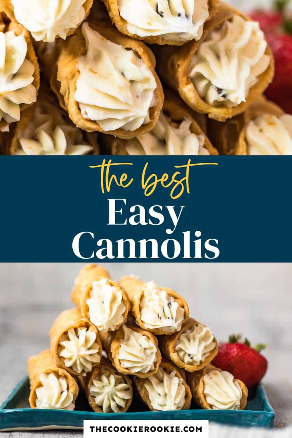 Easy Cannoli Recipe The Cookie Rookie® 1975