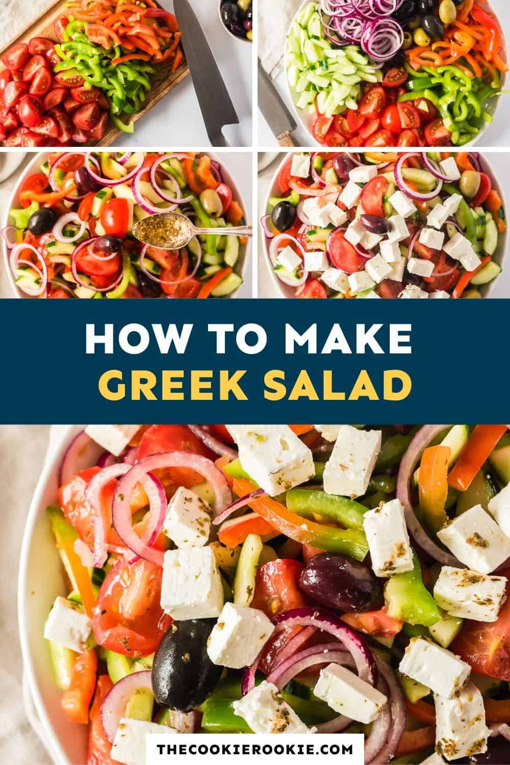 Traditional Greek Salad Recipe - The Cookie Rookie®