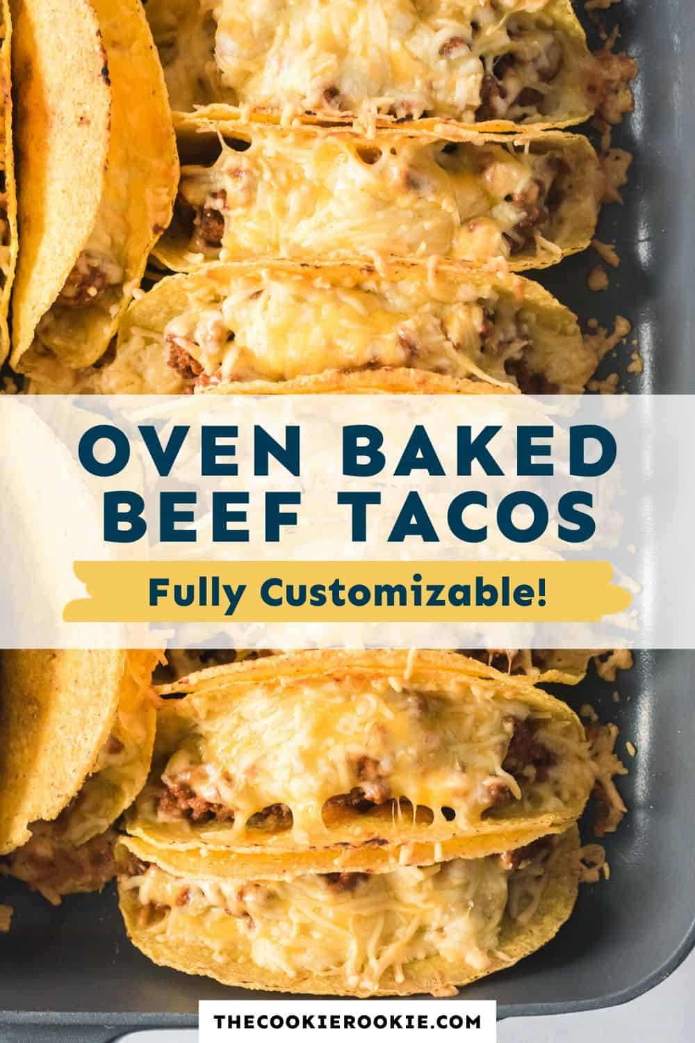 Baked Ground Beef Taco Recipe - The Cookie Rookie®