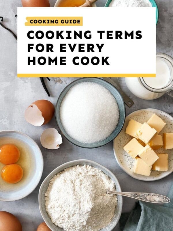 cooking terms for home cook