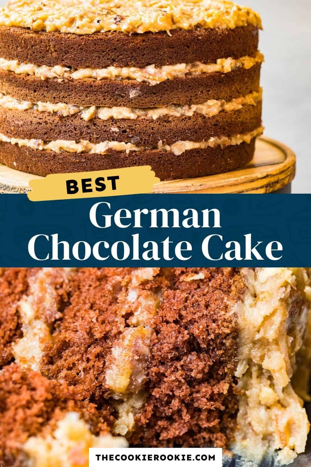 German Chocolate Cake Recipe Recipe - The Cookie Rookie®