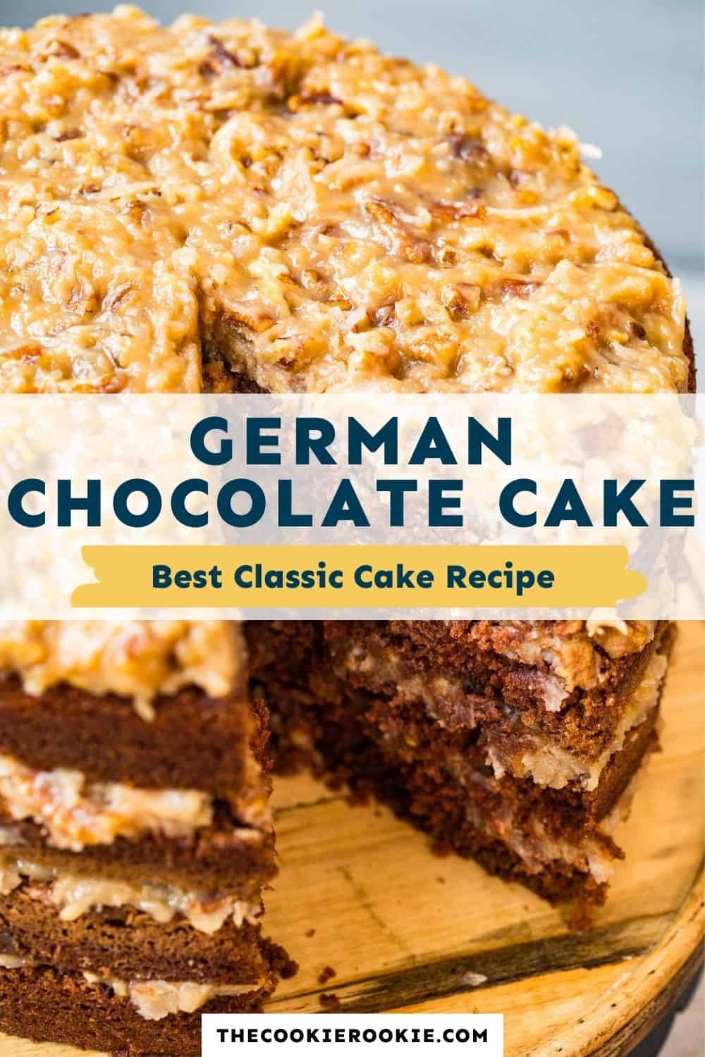 German Chocolate Cake Recipe Recipe - The Cookie Rookie®