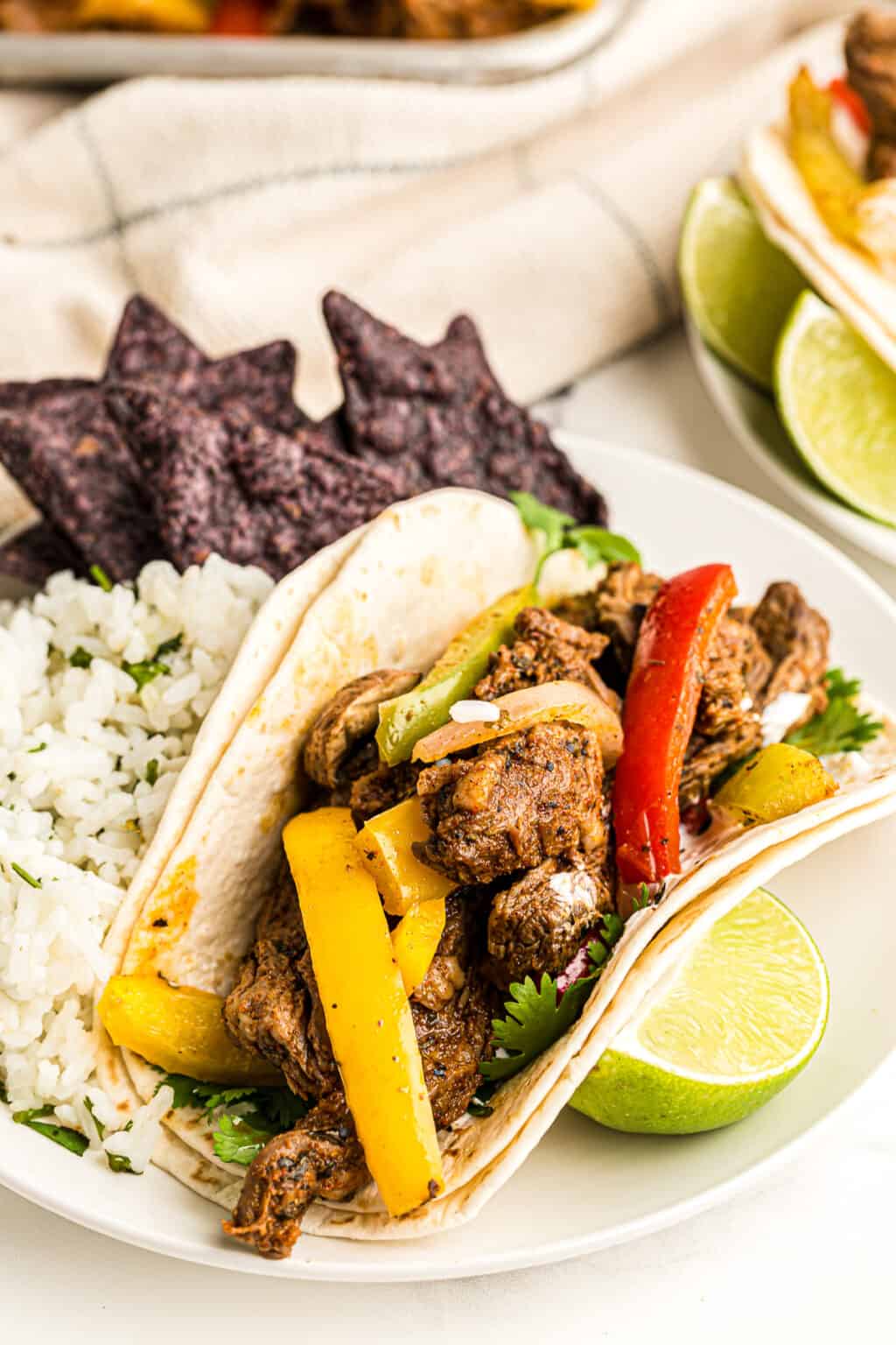 Sheet Pan Steak Fajitas Recipe - The Cookie Rookie®