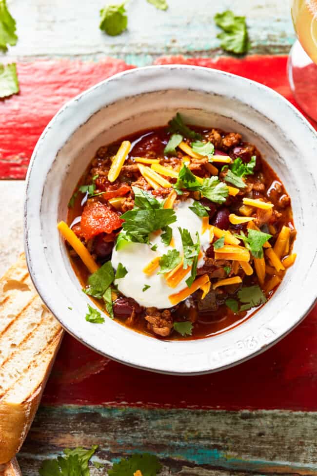 Instant Pot Chili Recipe - The Cookie Rookie®