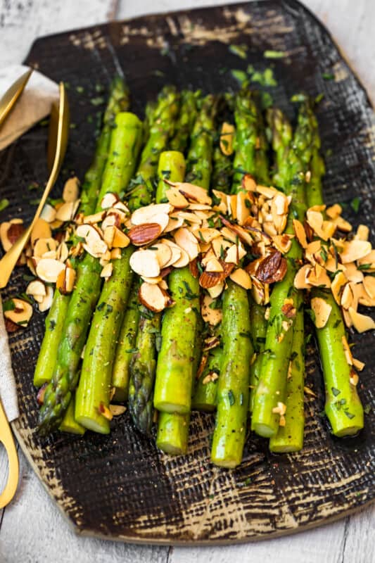 Asparagus Almondine Recipe - The Cookie Rookie®