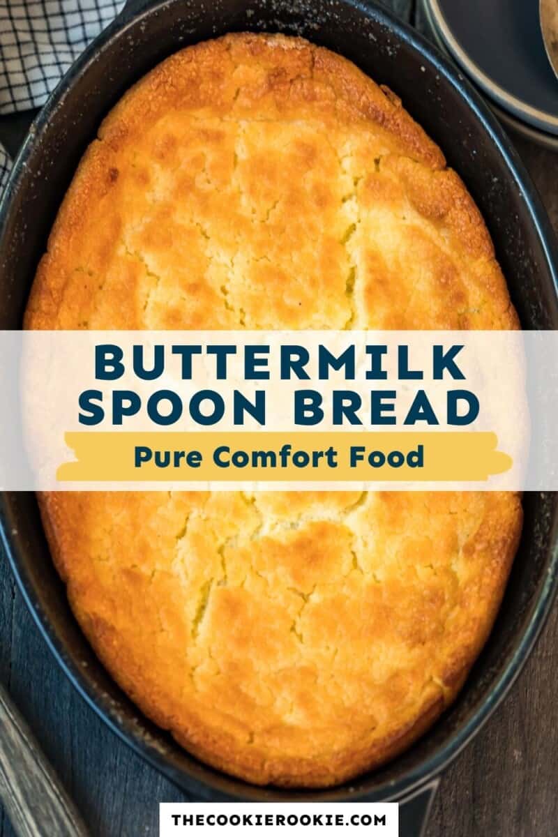 Buttermilk Spoon Bread Recipe - The Cookie Rookie®