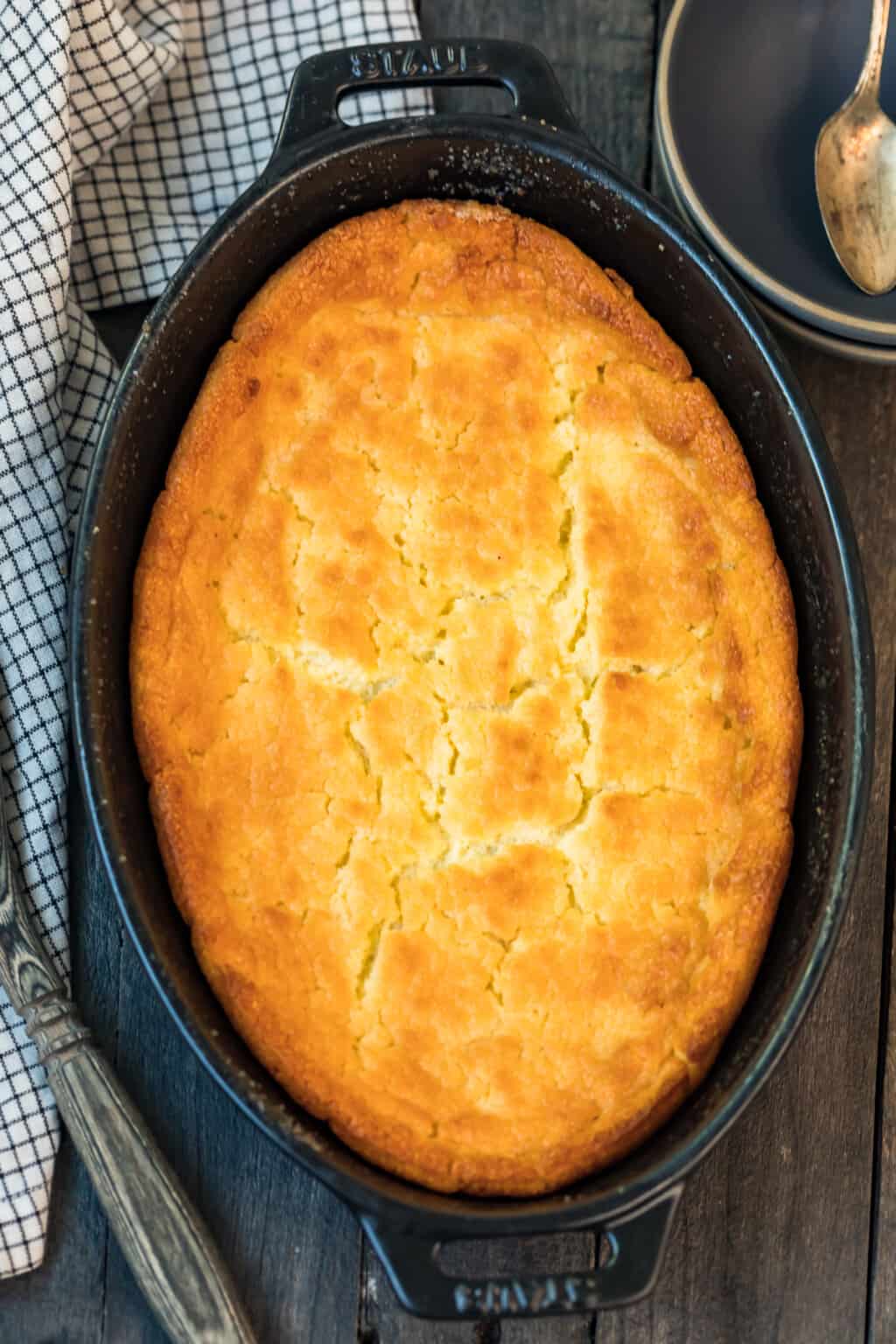 Buttermilk Spoon Bread Recipe - The Cookie Rookie®