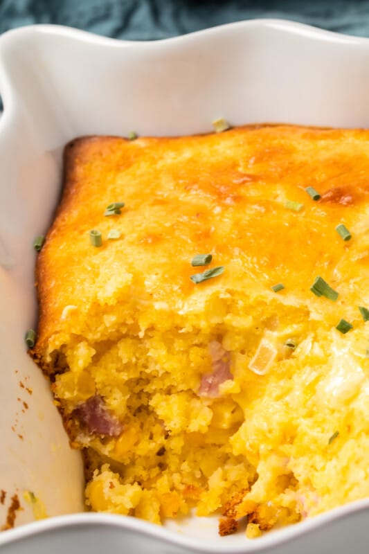 Loaded Cornbread Casserole Recipe The Cookie Rookie®