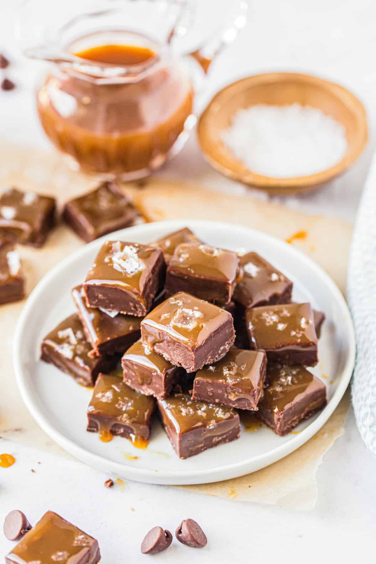 Salted Caramel Chocolate Fudge Recipe - The Cookie Rookie®