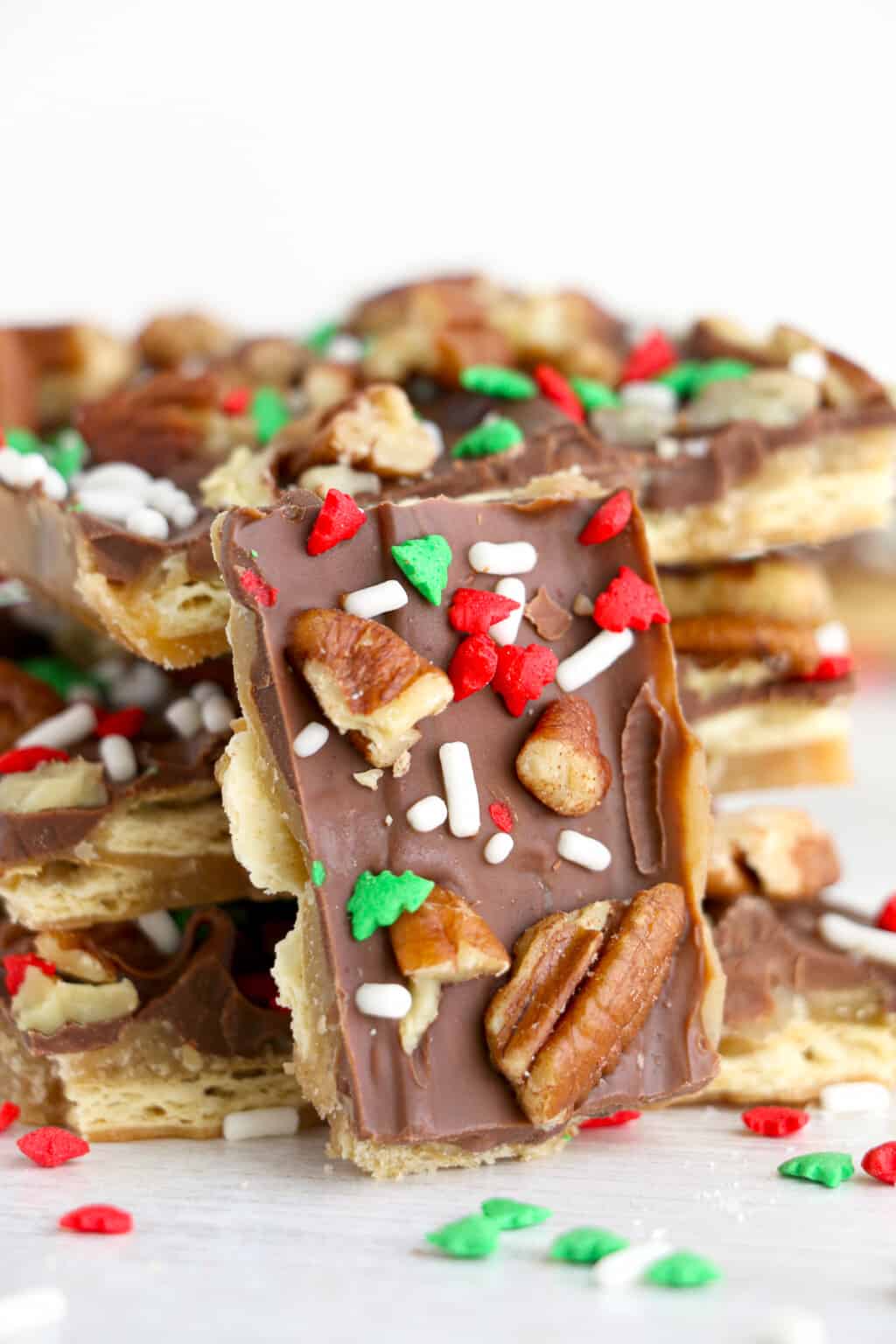 Christmas Crack (Cracker Toffee) Recipe - The Cookie Rookie®