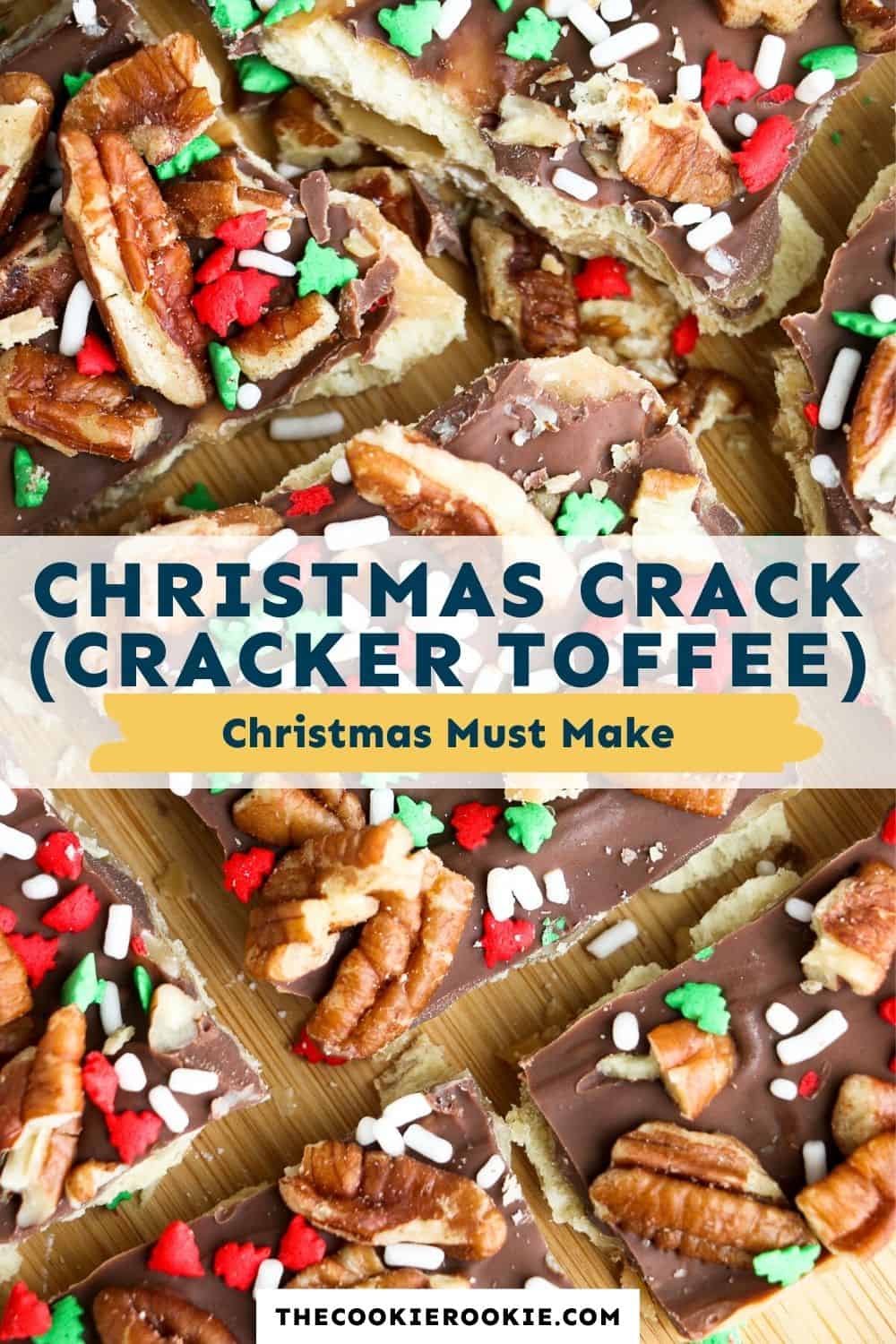 Christmas Crack (Cracker Toffee) Recipe - The Cookie Rookie®