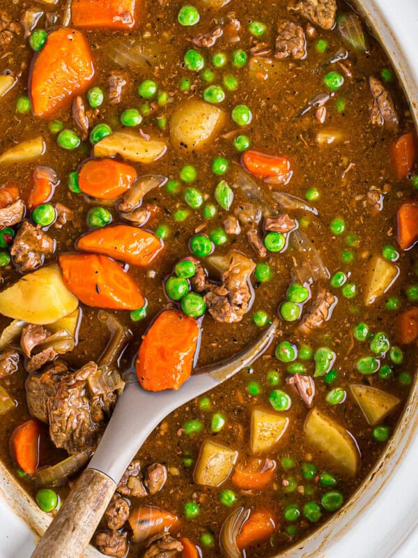 crockpot beef stew in slow cooker