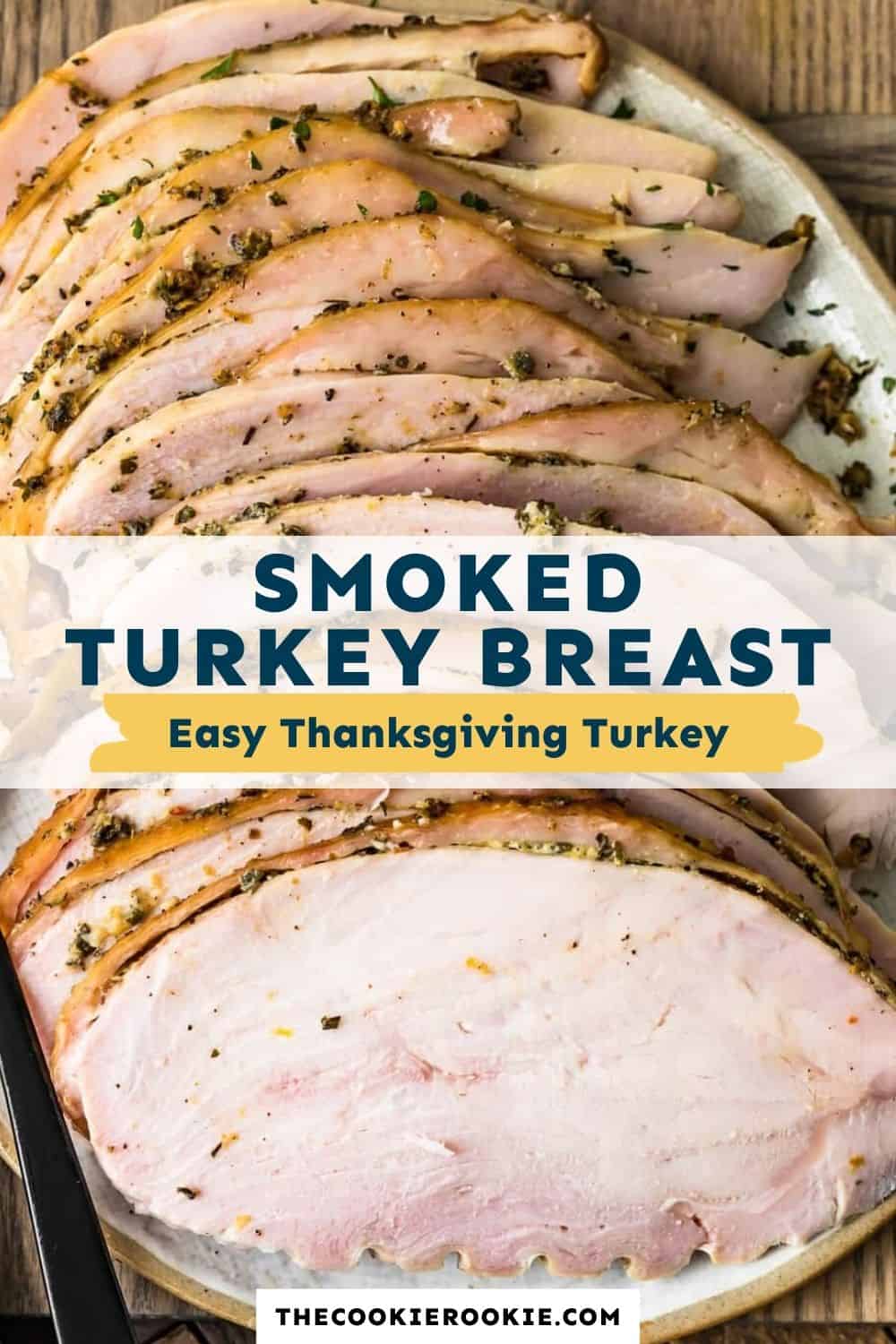 Smoked Turkey Breast Recipe How To The Cookie Rookie