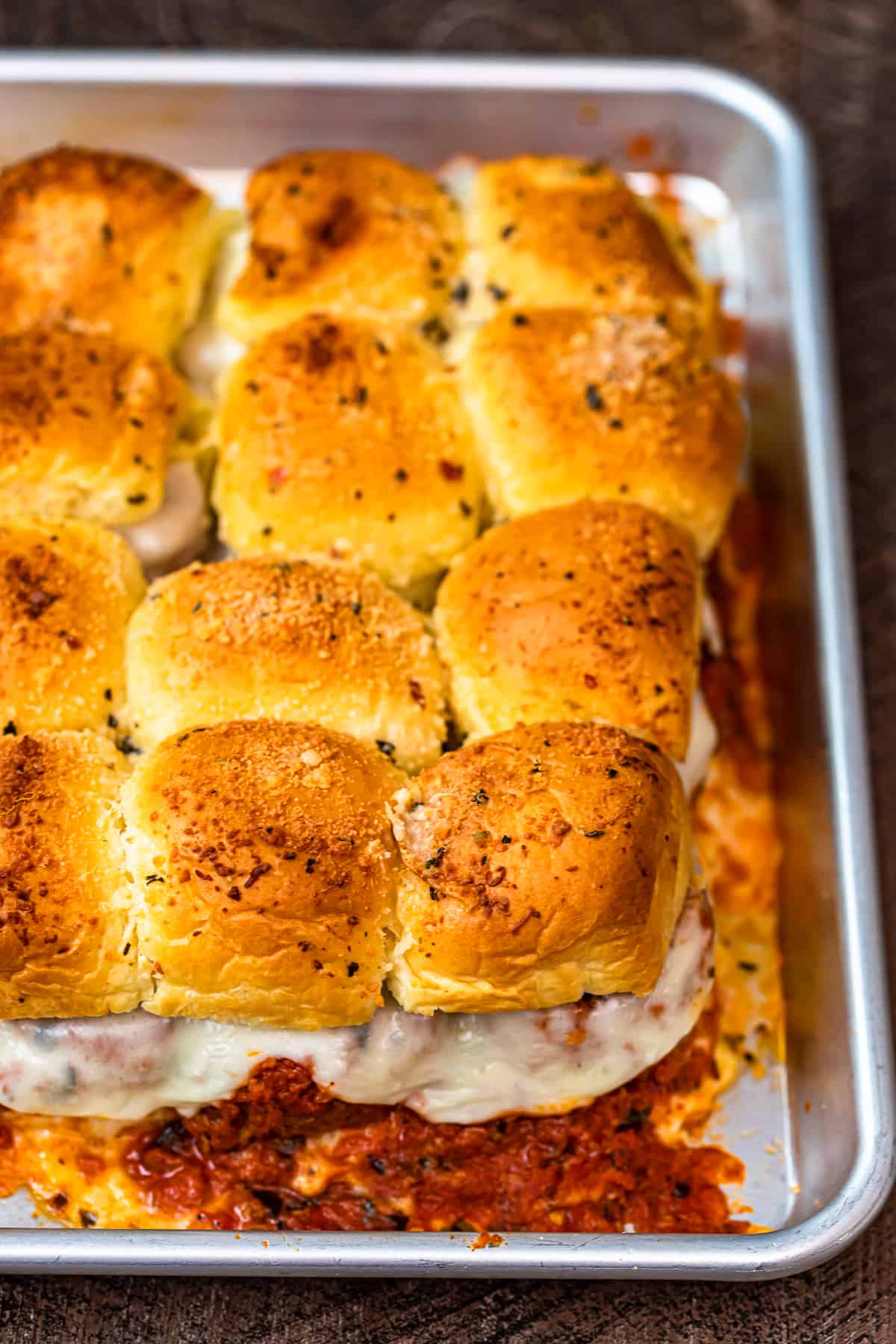 Baked Meatball Sliders - The Cookie Rookie®