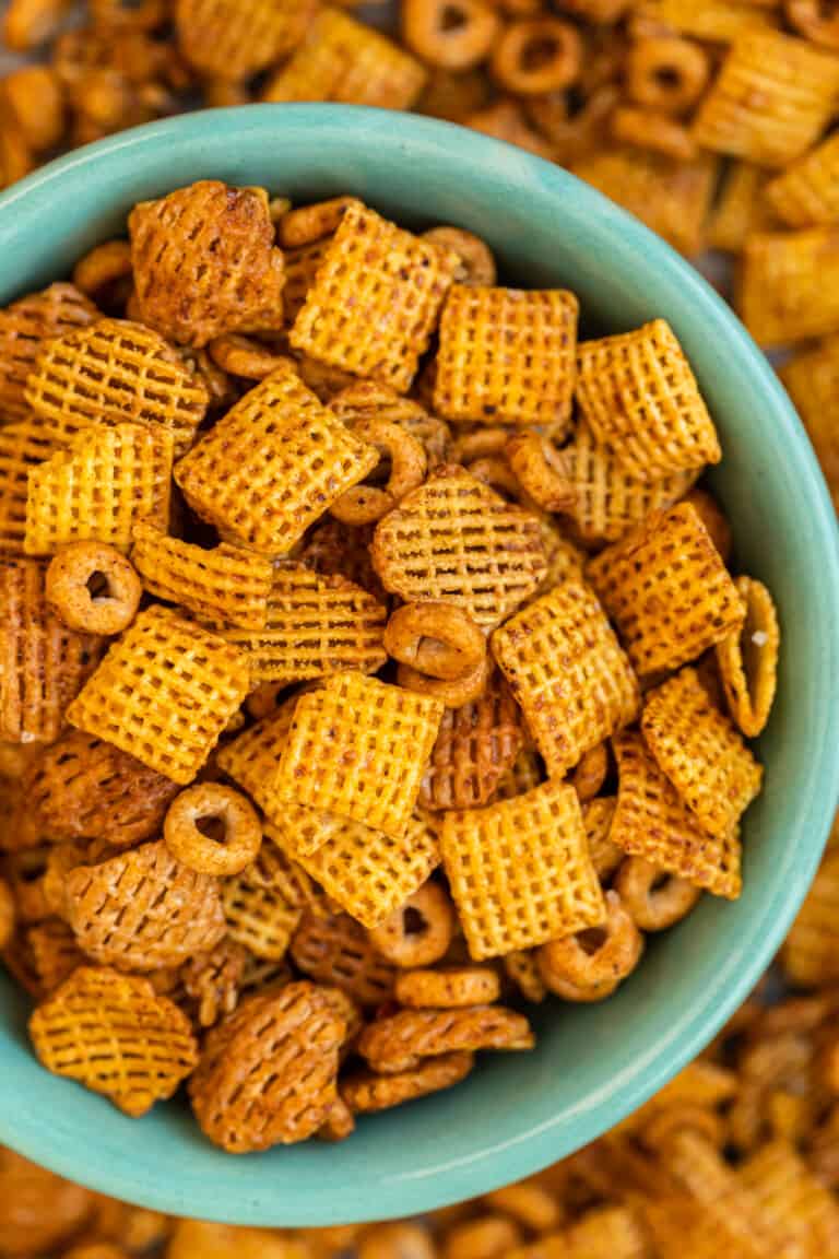 BBQ Chex Mix Recipe - The Cookie Rookie®