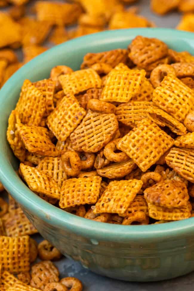 BBQ Chex Mix Recipe - The Cookie Rookie®