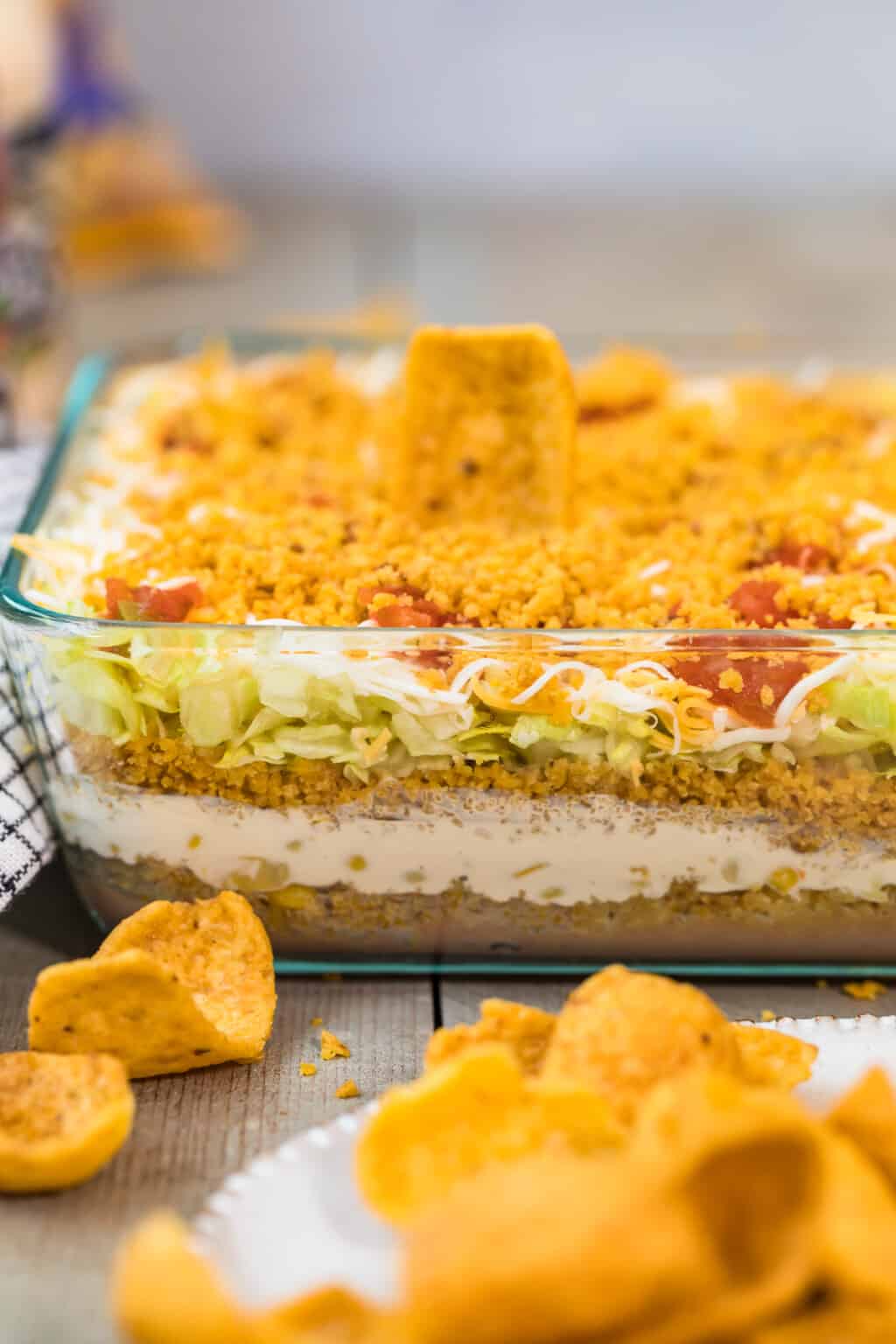 Fritos Mexican Layered Dip Recipe - The Cookie Rookie®