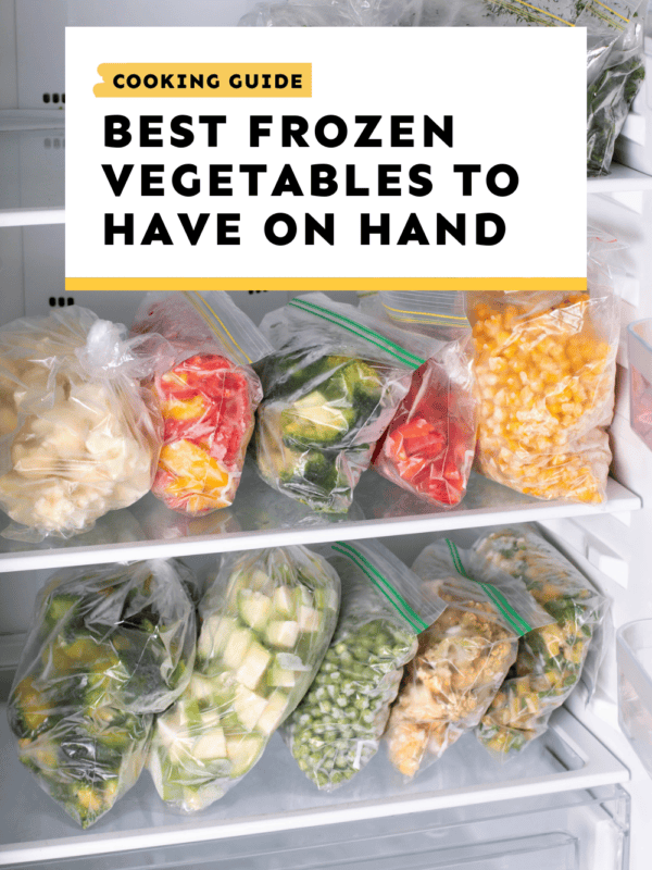 Top frozen vegetables.