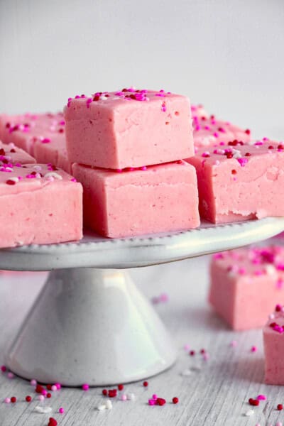 Strawberry Fudge Recipe - The Cookie Rookie®