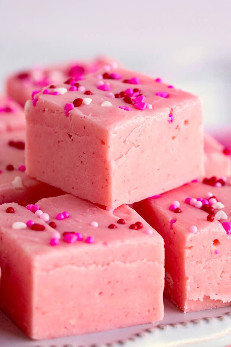 Strawberry Fudge Recipe - The Cookie Rookie®