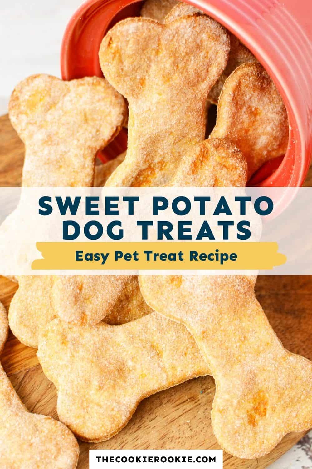 Sweet Potato Dog Treats Recipe - The Cookie Rookie®