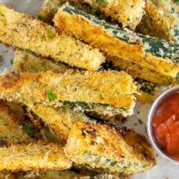 Crispy Zucchini Fries - The Cookie Rookie®