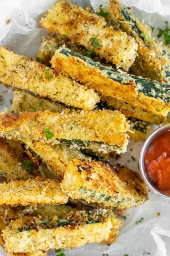 Crispy Zucchini Fries Recipe - The Cookie Rookie®