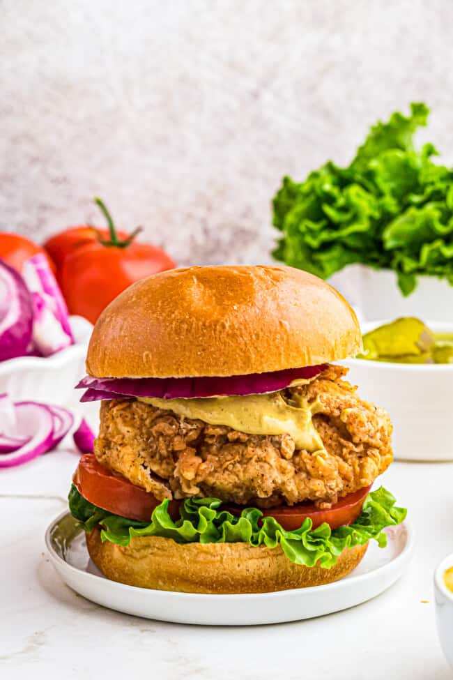 Crispy Chicken Sandwich - The Cookie Rookie®