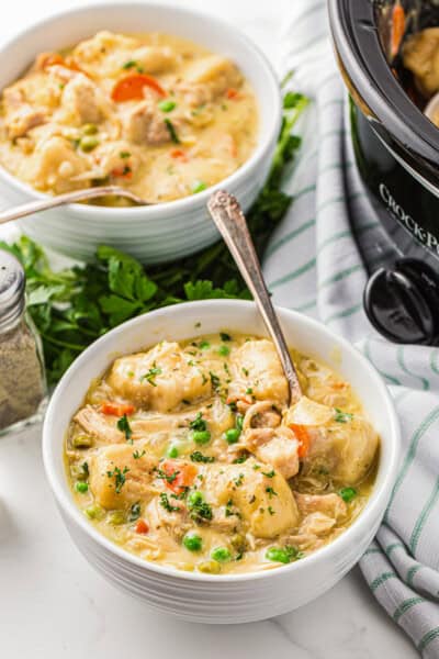 Crockpot Chicken and Dumplings Recipe Recipe - The Cookie Rookie®