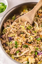 Egg Roll in a Bowl (Keto Recipe) - The Cookie Rookie®