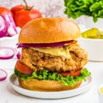 featured crispy chicken sandwich