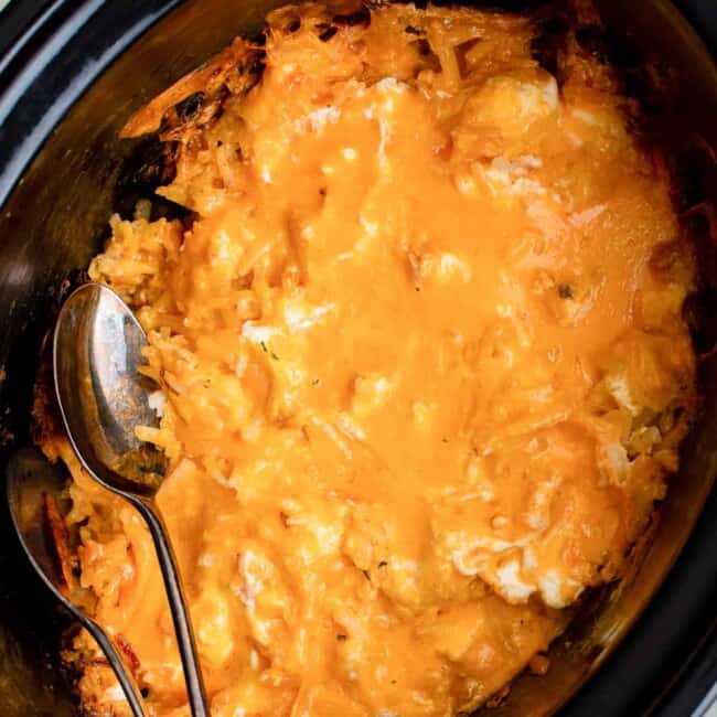 Crockpot Cheesy Hashbrowns The Cookie Rookie®