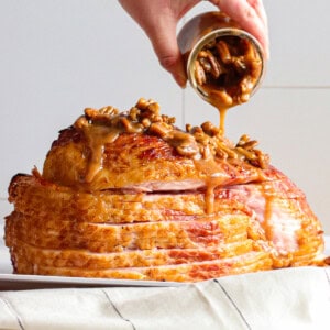 Pecan Bourbon Glazed Ham Recipe - 33