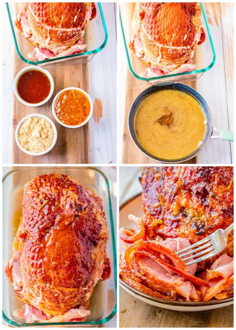 Orange Honey Glazed Ham Recipe - The Cookie Rookie®