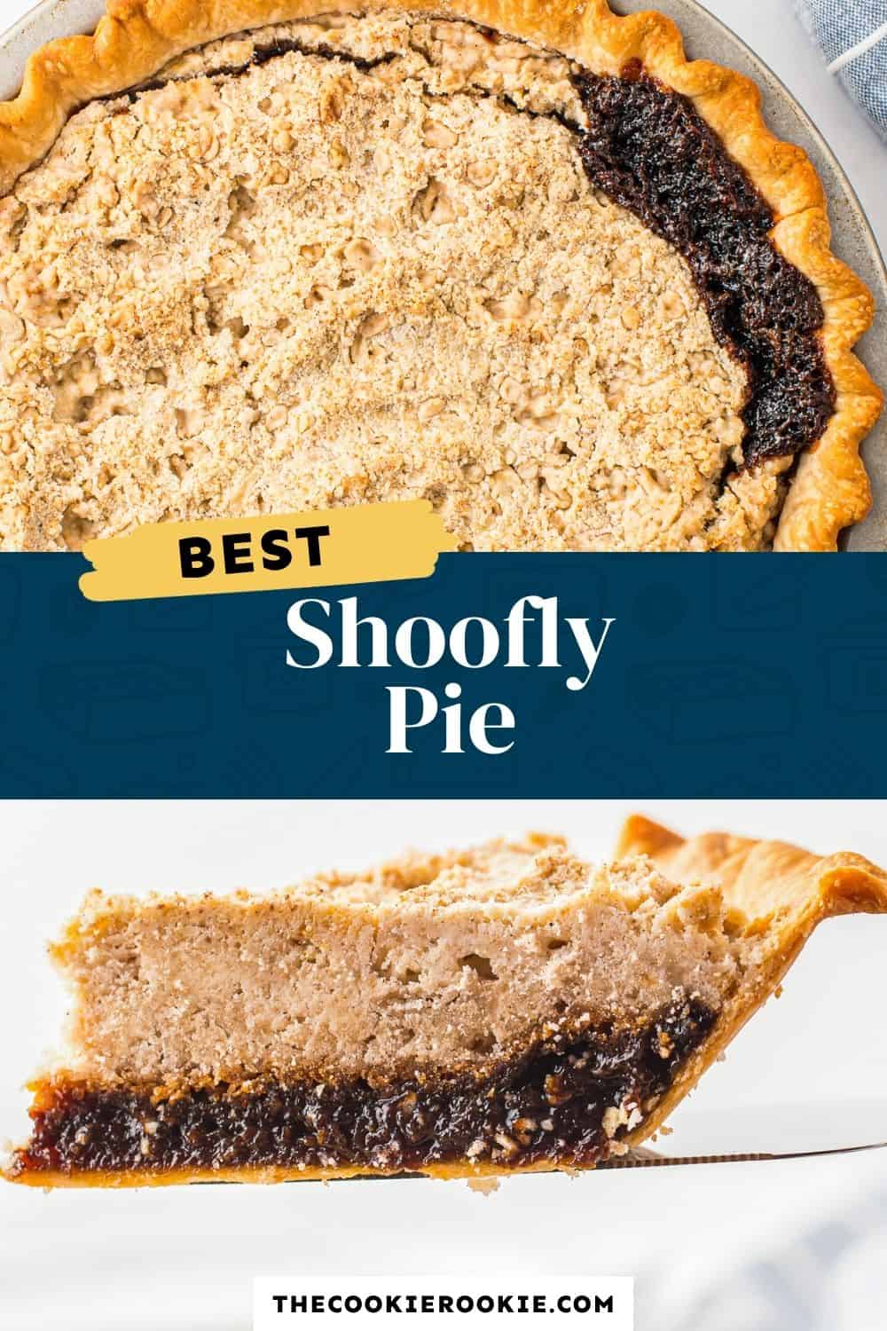Shoofly Pie Recipe - The Cookie Rookie®