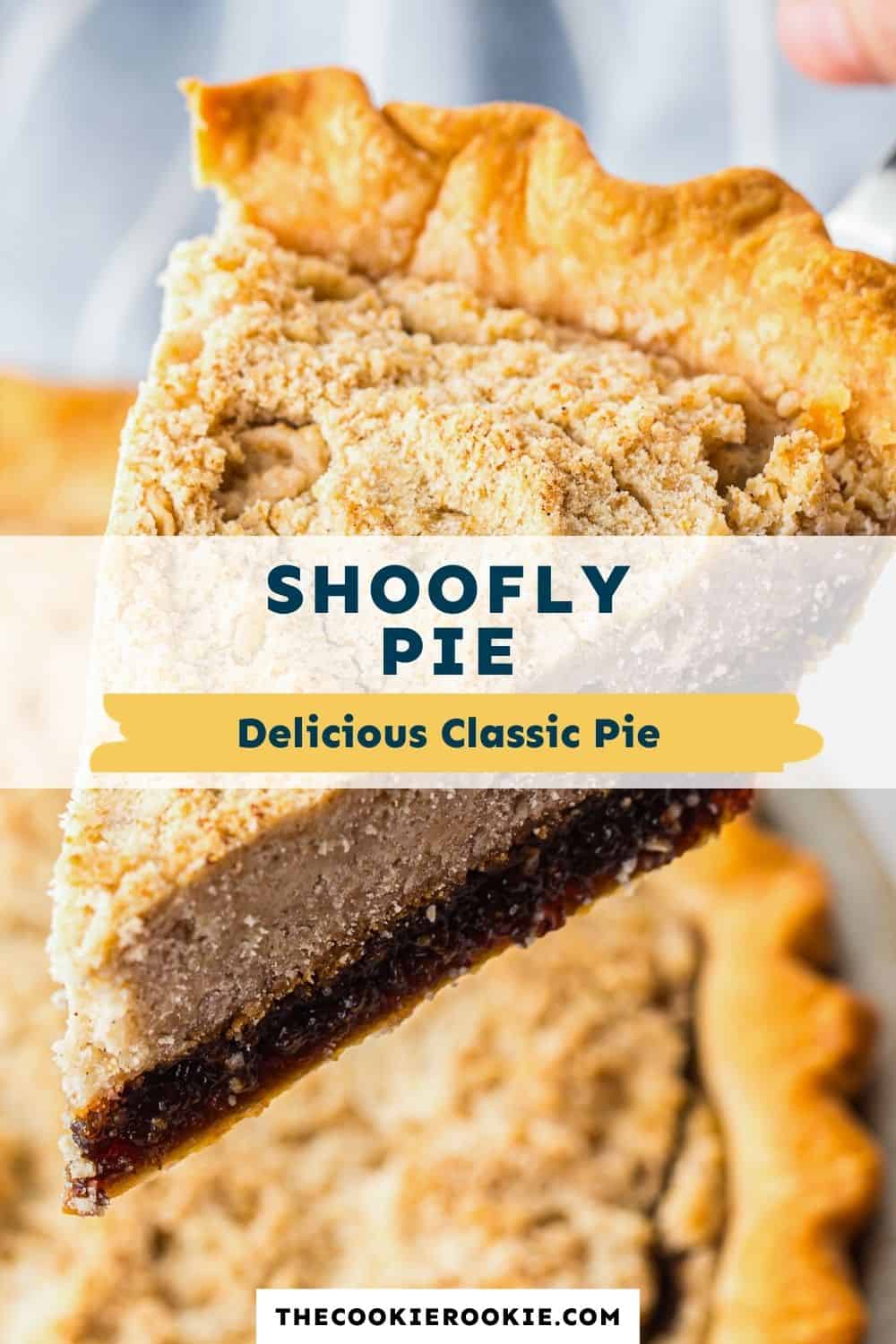 Shoofly Pie Recipe - The Cookie Rookie®