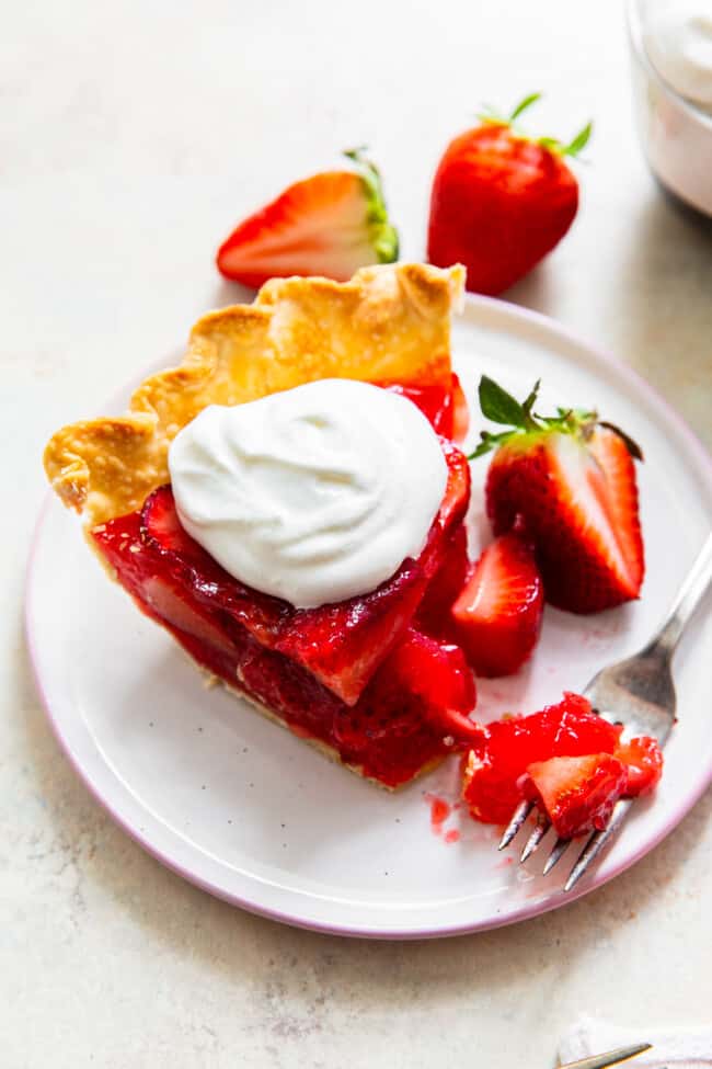 Strawberry Jello Pie - The Cookie Rookie®