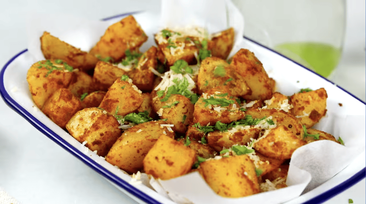 Air Fryer Potatoes - Creme De La Crumb