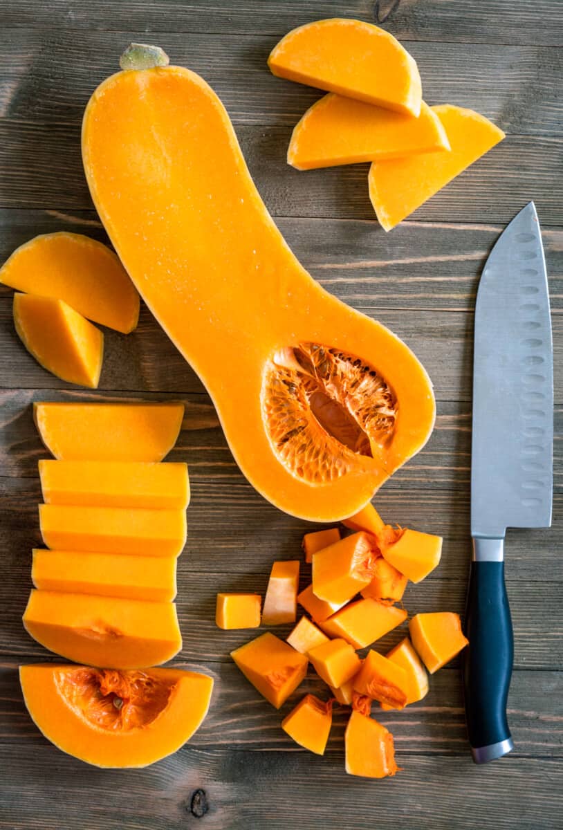 How I cut butternut pumpkin (squash)