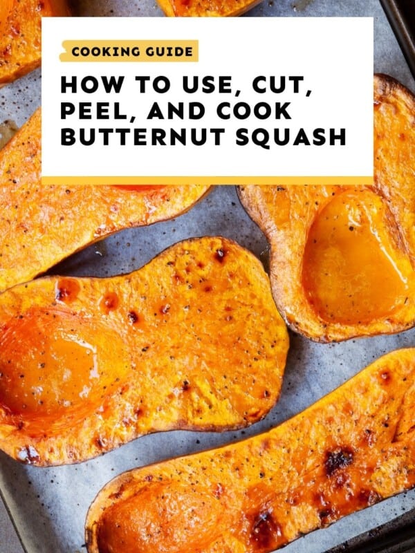 how to cut butternut squash