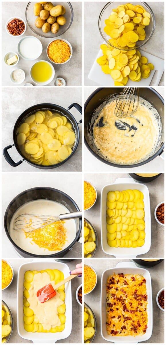 Loaded Scalloped Potatoes Recipe - The Cookie Rookie®