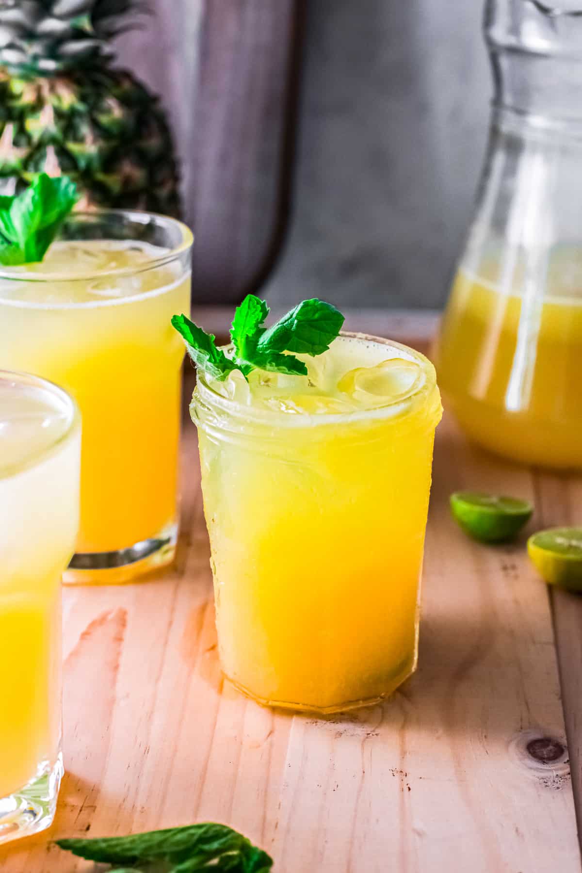 Pineapple Agua Fresca - The Cookie Rookie®