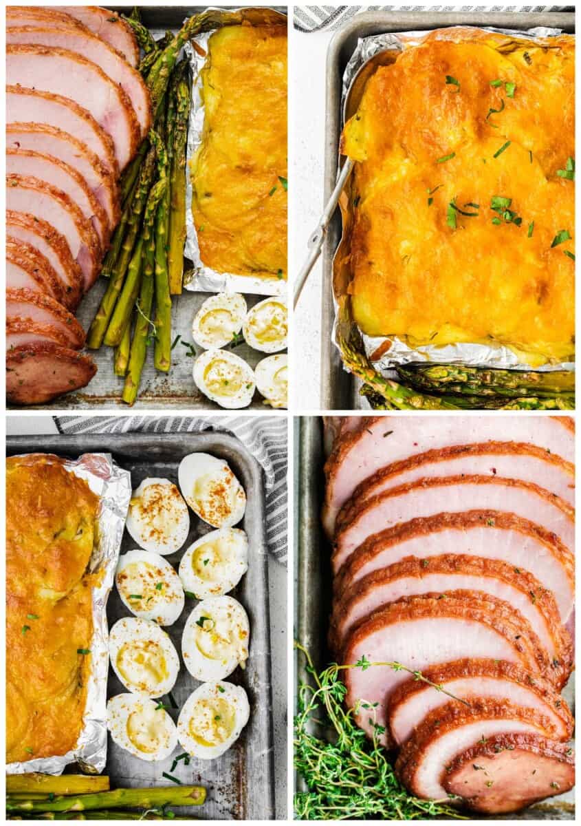 Sheet Pan Easter Dinner with Ham - The Cookie Rookie®