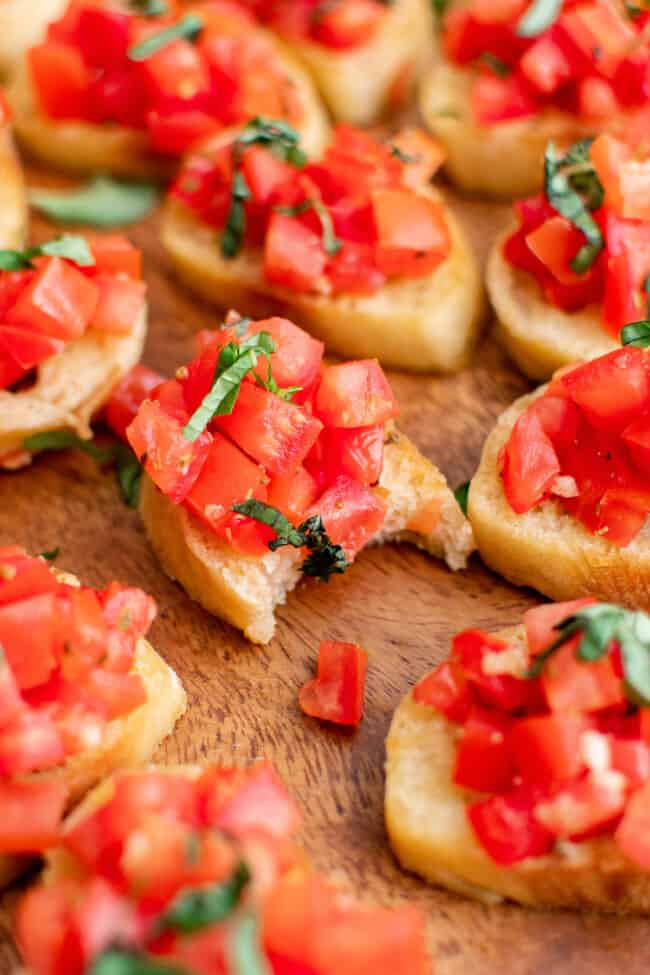 Tomato Bruschetta Recipe - The Cookie Rookie®