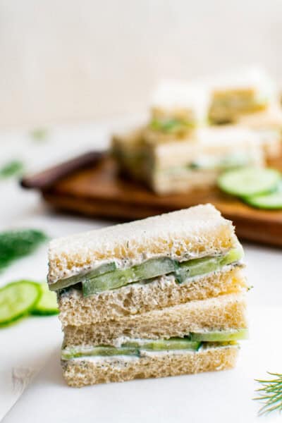 Cucumber Sandwiches Recipe - The Cookie Rookie®