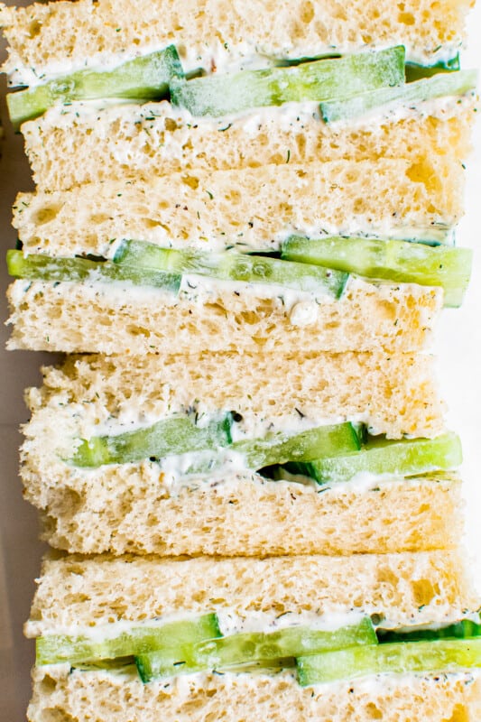 Cucumber Sandwiches Recipe - The Cookie Rookie®