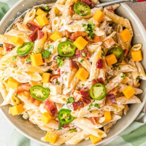 featured jalapeno popper pasta salad