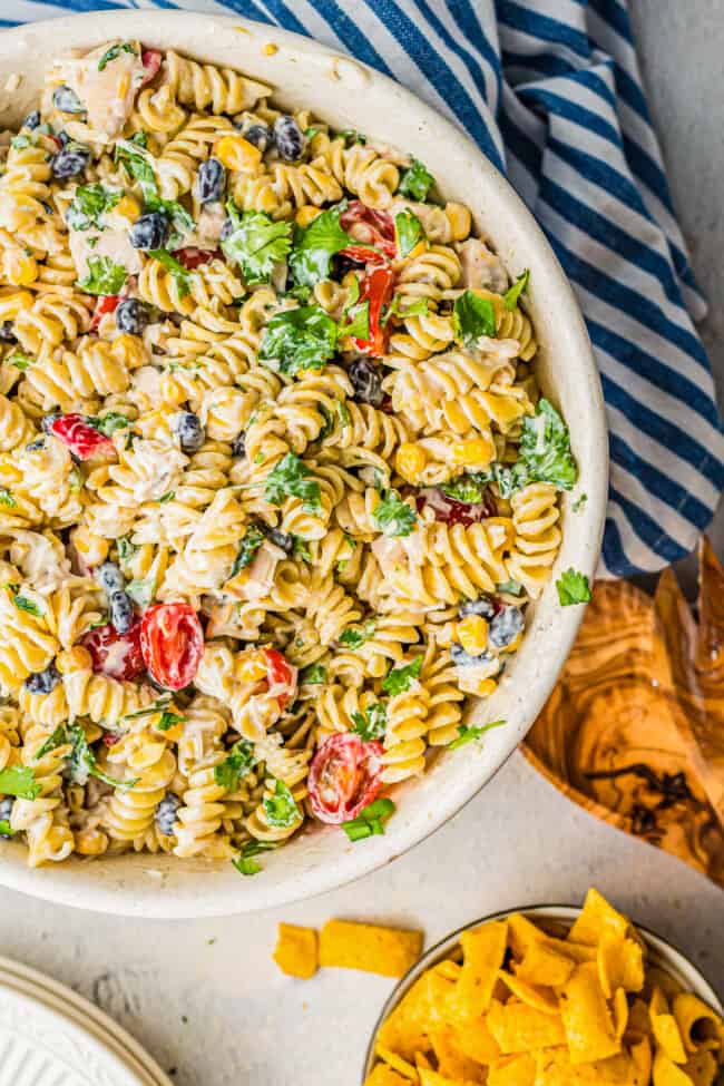 Ranch Chicken Pasta Salad Recipe The Cookie Rookie®