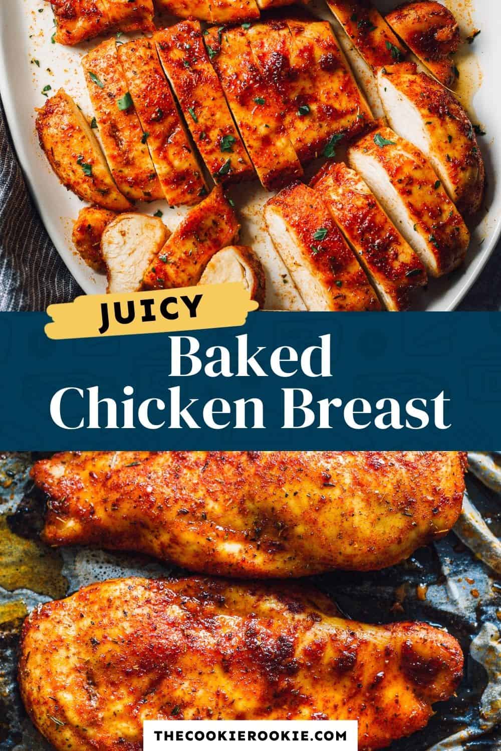 Seasoned Chicken Breast Recipe Oven Baked The Cookie Rookie®